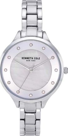 Kenneth Cole Womens KC50940001 Ladies Classic Watch - Silver - One Size