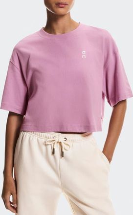 On Club Boxy-T Cotton Graphic T-Shirt in Sakura at Nordstrom, Size X-Large