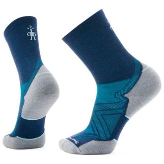 Smartwool Run Targeted Cushion Mid Crew Laufsocken - Unisex | blau