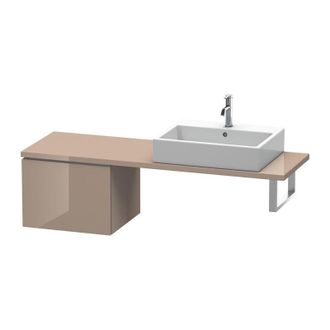 Duravit Consola Baja L-cube 520x477x400mm Alto Brillo Capuchino