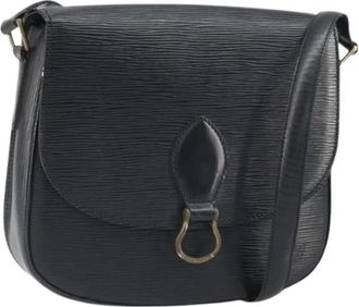 Louis Vuitton Pre-owned Cross Body Bag - Dames - Vintage Schoudertas - Zwart - ONE Size - Leer - Vintage