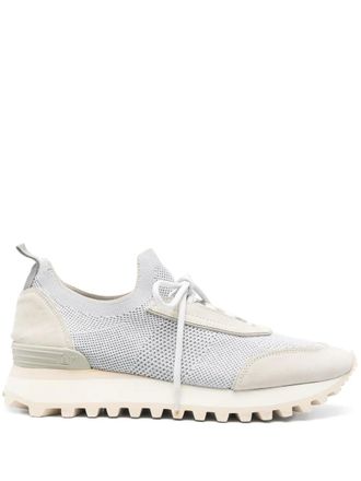 Eleventy knitted-upper sneakers - Grey