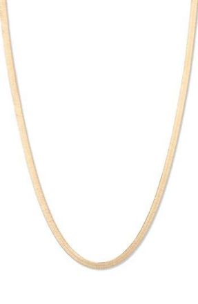 Brook & York Hazel Herringbone Necklace in Gold at Nordstrom Rack
