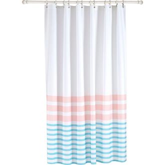 Brooks Brothers Turkish Peshtemal Shower Curtain in Pink at Nordstrom Rack, Size One Size Oz