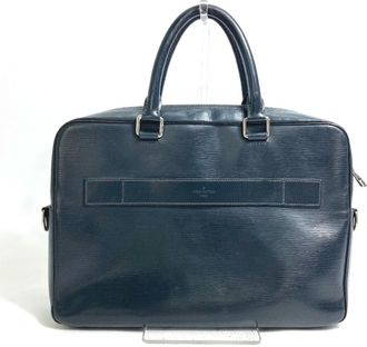 Louis Vuitton Blue Nuit Navy Epi Leather Handbag Tote Bag (Pre-Owned)