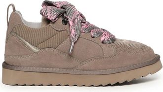 Colors Of California Yw 261 Sneaker - Dames - Sneakers - Grijs - 37 EU - Leer - Schoenen