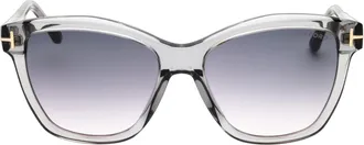Tom Ford FT1087 Cat-Eye Acetate Sunglasses - Gray