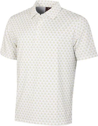 Oscar Jacobson Mens Kotewell Polo Shirt - White - XL
