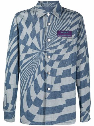 Stella McCartney x Ed Curtis denim jack - Blauw
