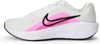 Nike Nike Womens Downshifter 13 Road Running Shoes, White/Pink Spell/Black, 5.5 UK