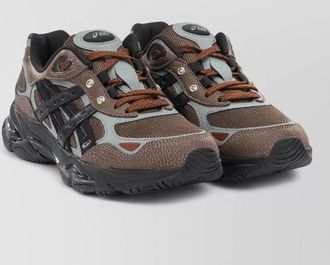 Asics leather low-top sneakers