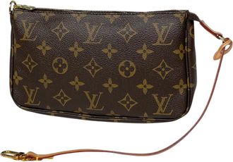 Louis Vuitton Monogram Brown Monogram Monogram Pochette Pouch (Pre-Owned)
