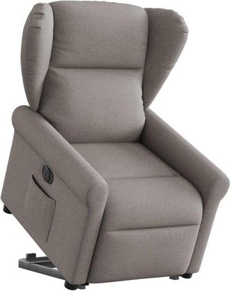 vidaXL Vidaxl - Sill&oacute;n El&eacute;ctrico Reclinable Elevable De Tela Gris Taupe
