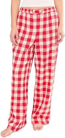 Free People Be Mine Pants Womens Sets Coral Combo : XL, Cotton