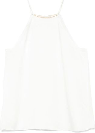 Forte_Forte Top in crepe - Bianco