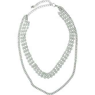 Olivia Welles Catch Your Eye Choker in Gray at Nordstrom Rack