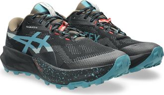 Asics Trailrunningschuh ASICS TRABUCO 14 Gore-Tex, Herren, Gr. 42,5, schwarz, misty pine, Synthetik, Schuhe Trailrunningschuh, wasserdicht, profiliertes Gum