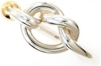 Tiffany & Co. Yellow Gold (18K) Silver 925 Band Ring (Pre-Owned)