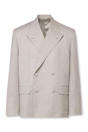 Givenchy Double-Breasted Wool-Twill Blazer