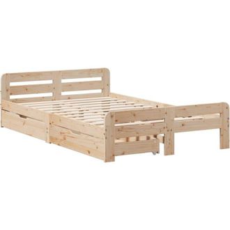 vidaXL Bed frame without Mattress 120x200 cm Solid Wood Pine Vidaxl