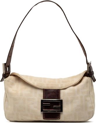 Fendi Pre-owned Fendi Zucca Canvas Double Flap Mamma Ladies 2321 26725 000