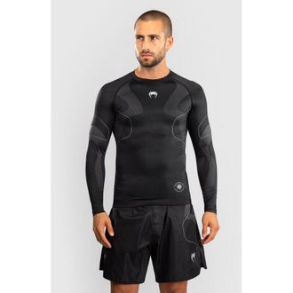 OEM Camiseta De Manga Larga Venum Nexus Para Hombre, Color Negro Y Plateado (talla M)