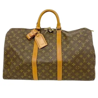 Louis Vuitton Vintage, unisex, Bruin, ONE Size, Pre-owned Boston Bag