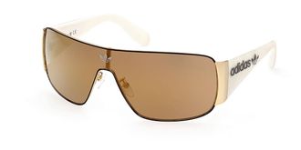 adidas OR0058 31G Mens Sunglasses Gold Size 135