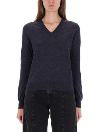 Maison Margiela Pullover mit V-Ausschnitt