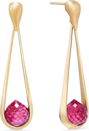 Dean Davidson Mini Samui Simulated Stone Drop Earrings in Siam Pink at Nordstrom