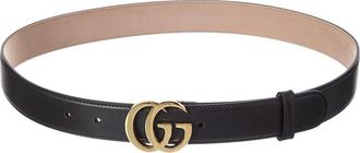 Gucci Gg Marmont Leather Belt