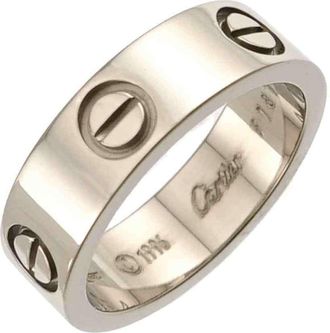 Cartier White Gold (18K) Band Ring (Pre-Owned)
