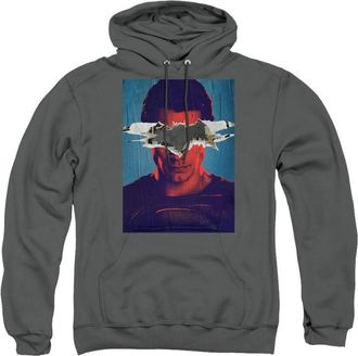 Gildan Batman V Superman Superman Poster Adult Pull Over Hoodie / Hooded Sweatshirt
