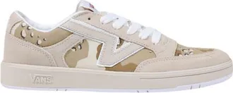 Vans Beige Su&egrave;de Leren Lage Sneakers