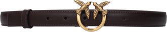 Pinko Pinko Damess Riem Bruin Leer