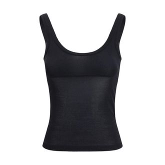 Max Mara Black Viscose Womens Shirt