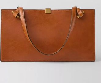 Versace medium tote bag calf leather handles