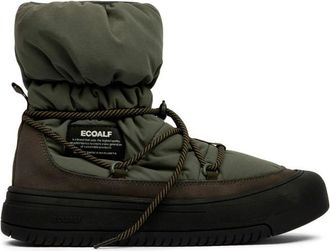 Ecoalf Bering Winterschuhe f&uuml;r Damen | schwarz/oliv