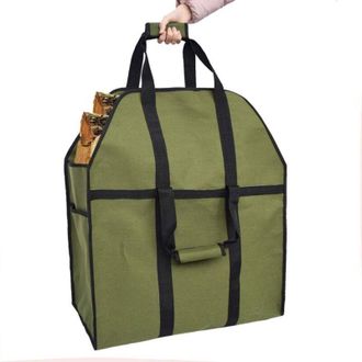 OEM Bolsa Para Almacenar Le&ntilde;a, Bolsa De Transporte De Le&ntilde;a Para Estufa De Le&ntilde;a Oxford Resistente, Bolsa De Almacenamiento De Gran Capacidad -crezuo