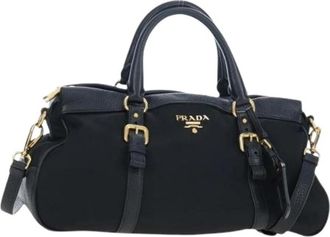 Prada Pre-owned Nylon prada-bags - Dames - Vintage Handtas - Zwart - ONE Size - Nylon - Vintage