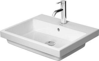 Duravit Duravit - Lavabo Empotrado Vero Air 55x45,5cm, Con Rebosadero, Con