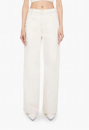 Mother The Chisel Sneak Jeans In Natural