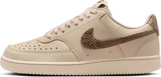 Nike Womens Court Vision Low Premium Shoes in Brown | IO0463-102
