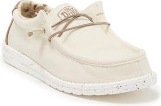 Hey Dude Wally Stretch Boat Shoe in Ivory at Nordstrom Rack, Size 10