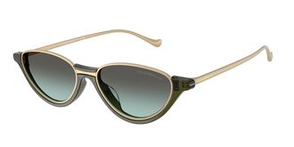 Emporio Armani EA4288U 65002A Womens Sunglasses Green Size 54