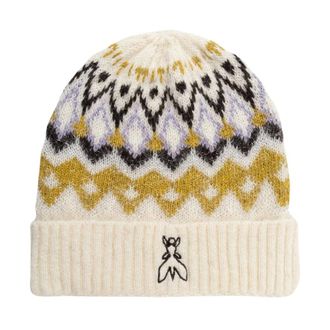 Patrizia Pepe Gebreide muts - Dames - Accessoires - Veelkleurig - Maat: ONE Size Zijde