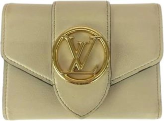 Louis Vuitton Pre-owned Wallets, female, Beige, Size: ONE SIZE Pre-owned Wallet