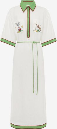 Alemais Langes Tunikakleid aus Leinen Play