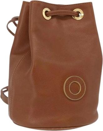 Celine Pre-owned Bucket Bags, female, Brown, Size: ONE SIZE Pre-owned Vintage Bucket Bag