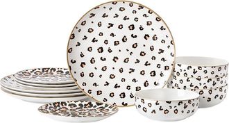 Christian Siriano Majestic 12Pc Dinnerware Set